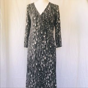 Wrap dress by Talbots with stretch material